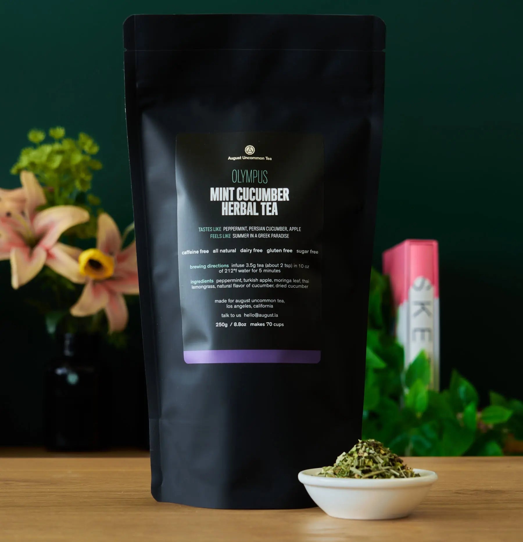 Olympus - Mint Cucumber Herbal Tea (Caffeine Free)