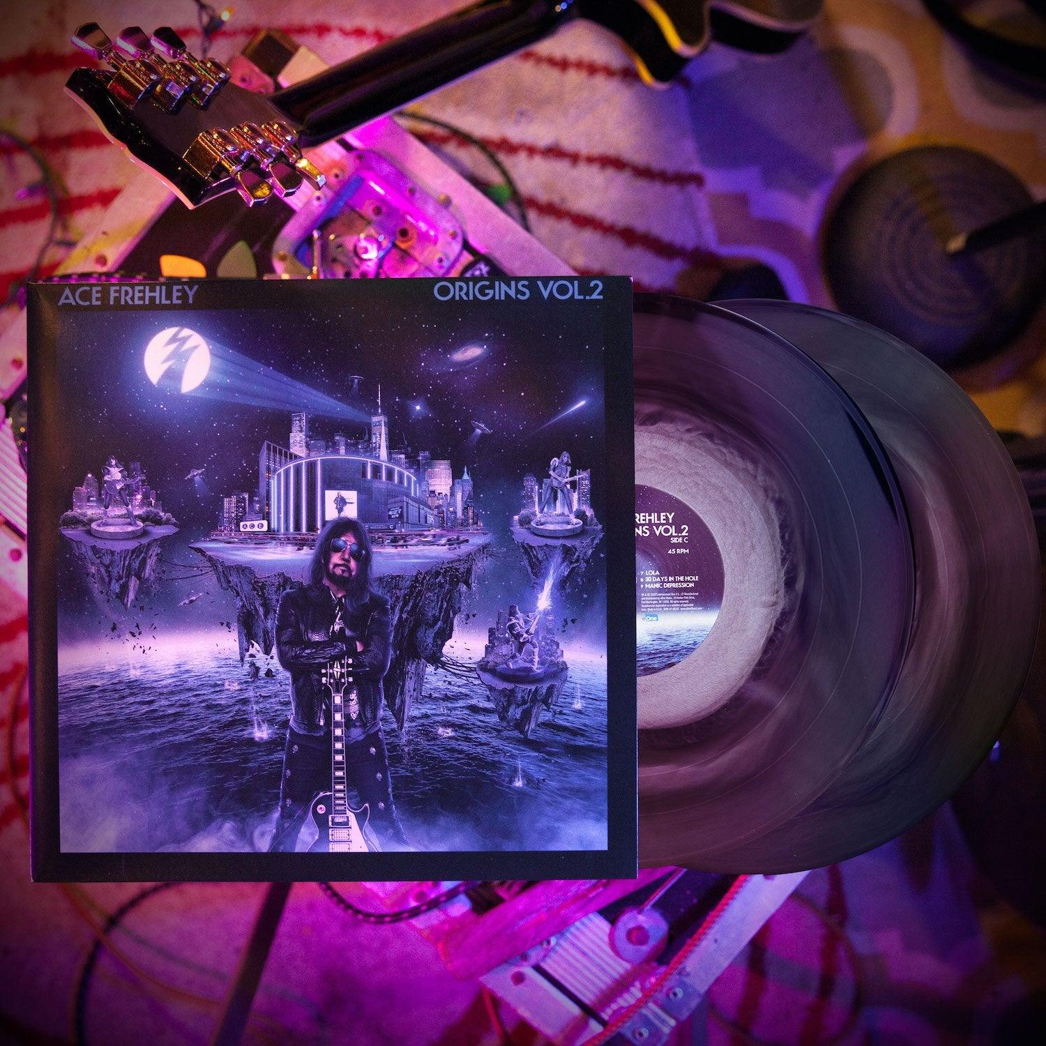 Ace Frehley - Origins Vol. 2 Silver Black Ice LP