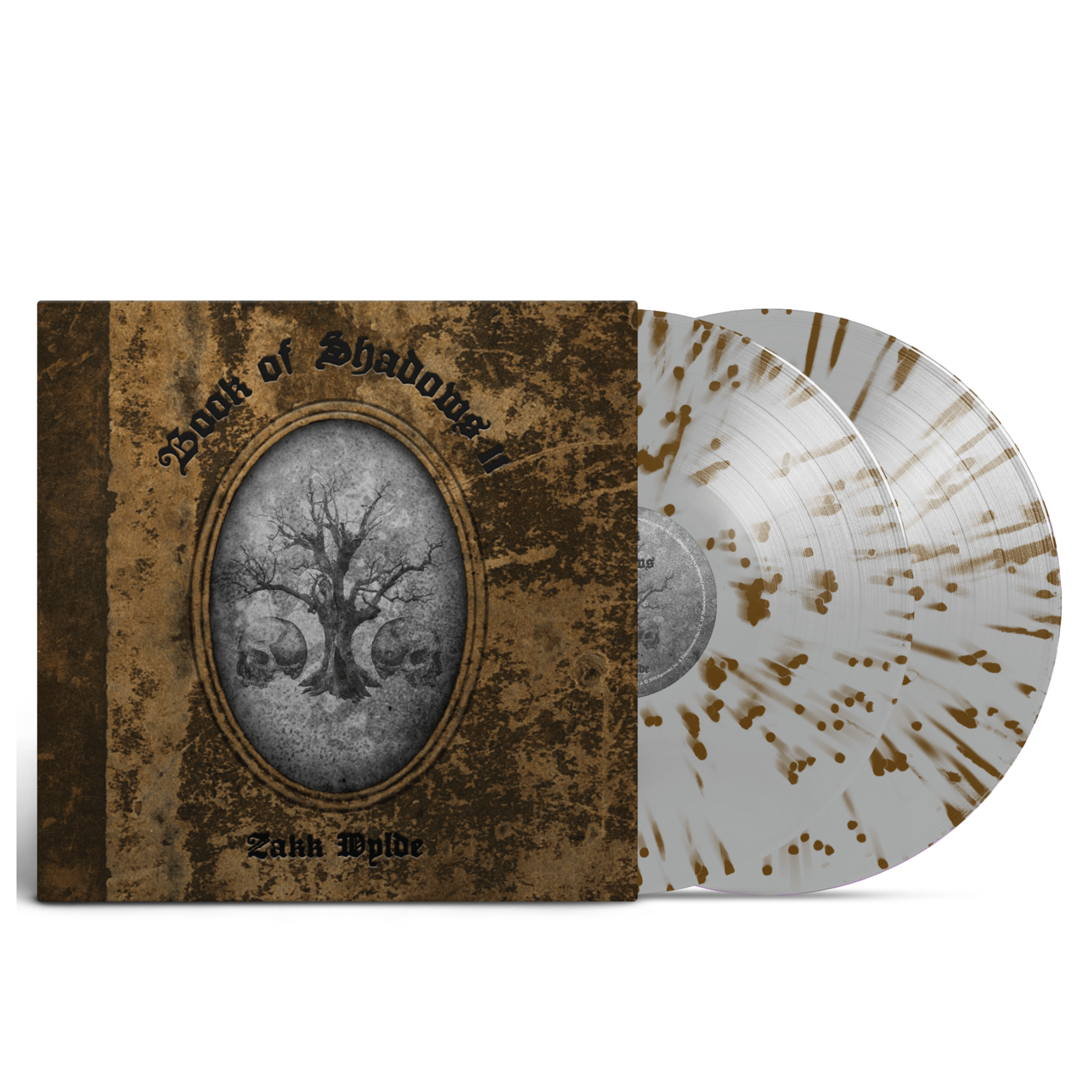 Zakk Wylde - Book Of Shadows II Silver w/Brown Splatter Vinyl