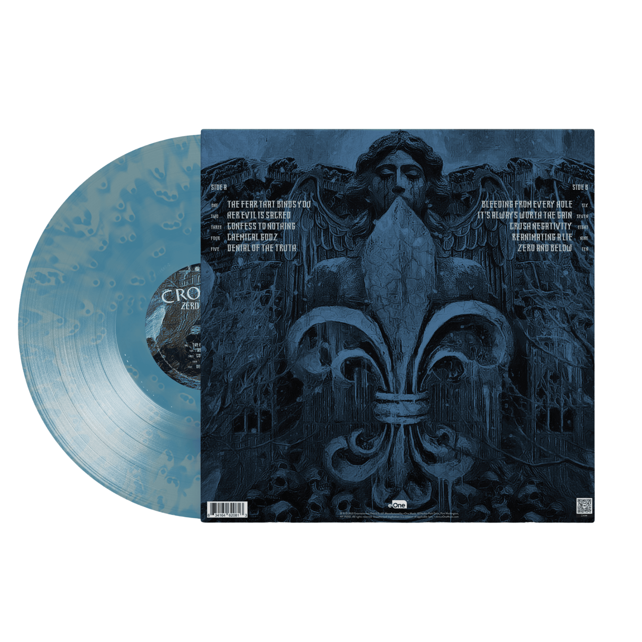 Crowbar  - Zero And Below Blue Ghost Vinyl
