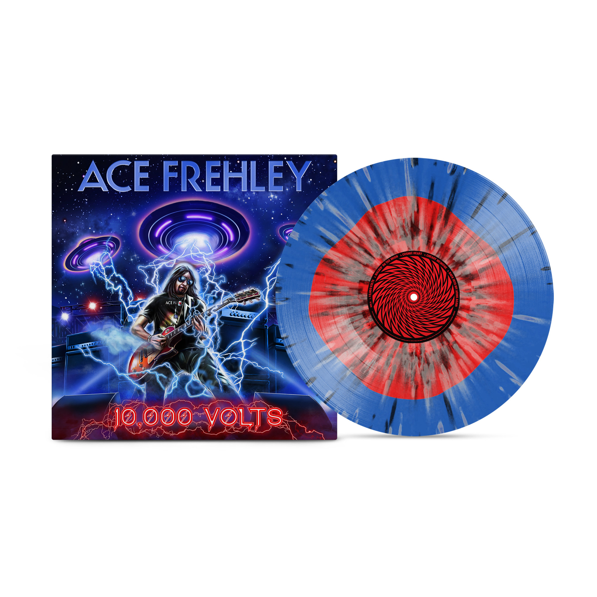 Ace Frehley - 10,000 Volts Color In Color Splatter Vinyl