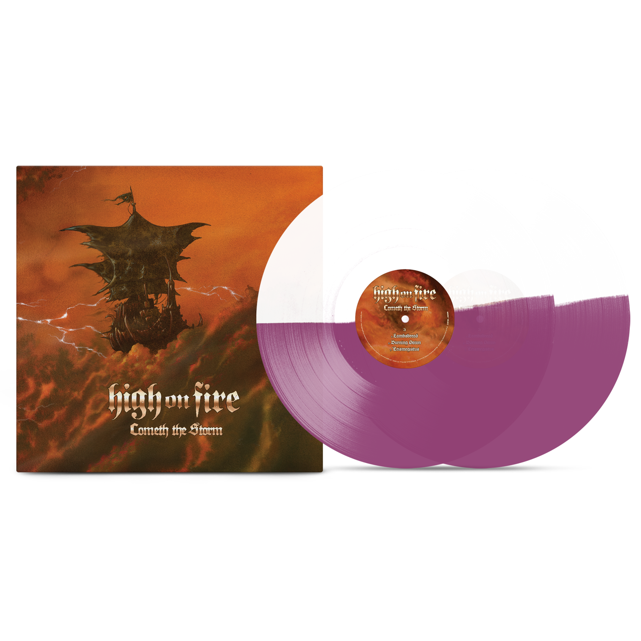High On Fire - Cometh The Storm Half/Half  LP