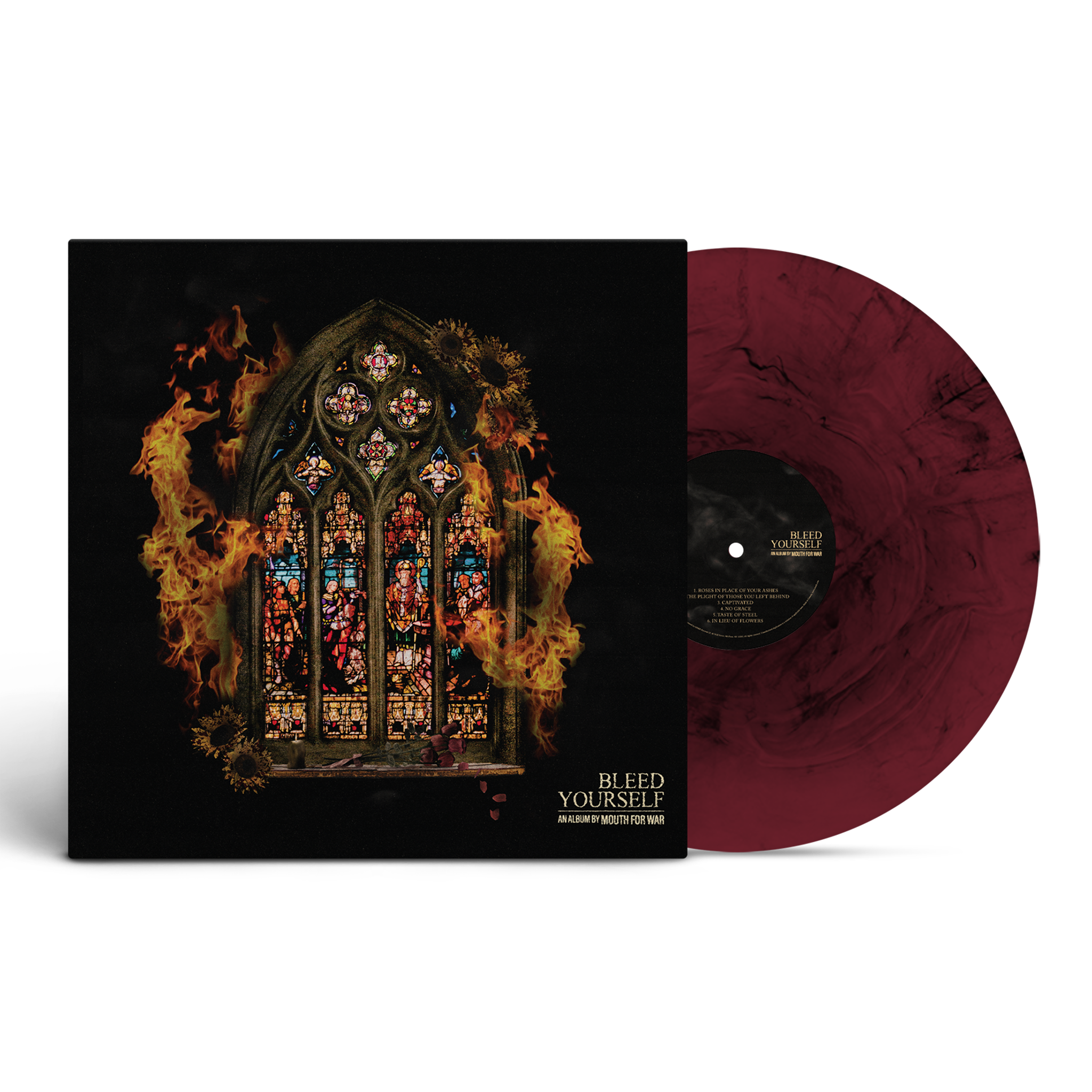 Mouth For War - Bleed Yourself Marble Vinyl
