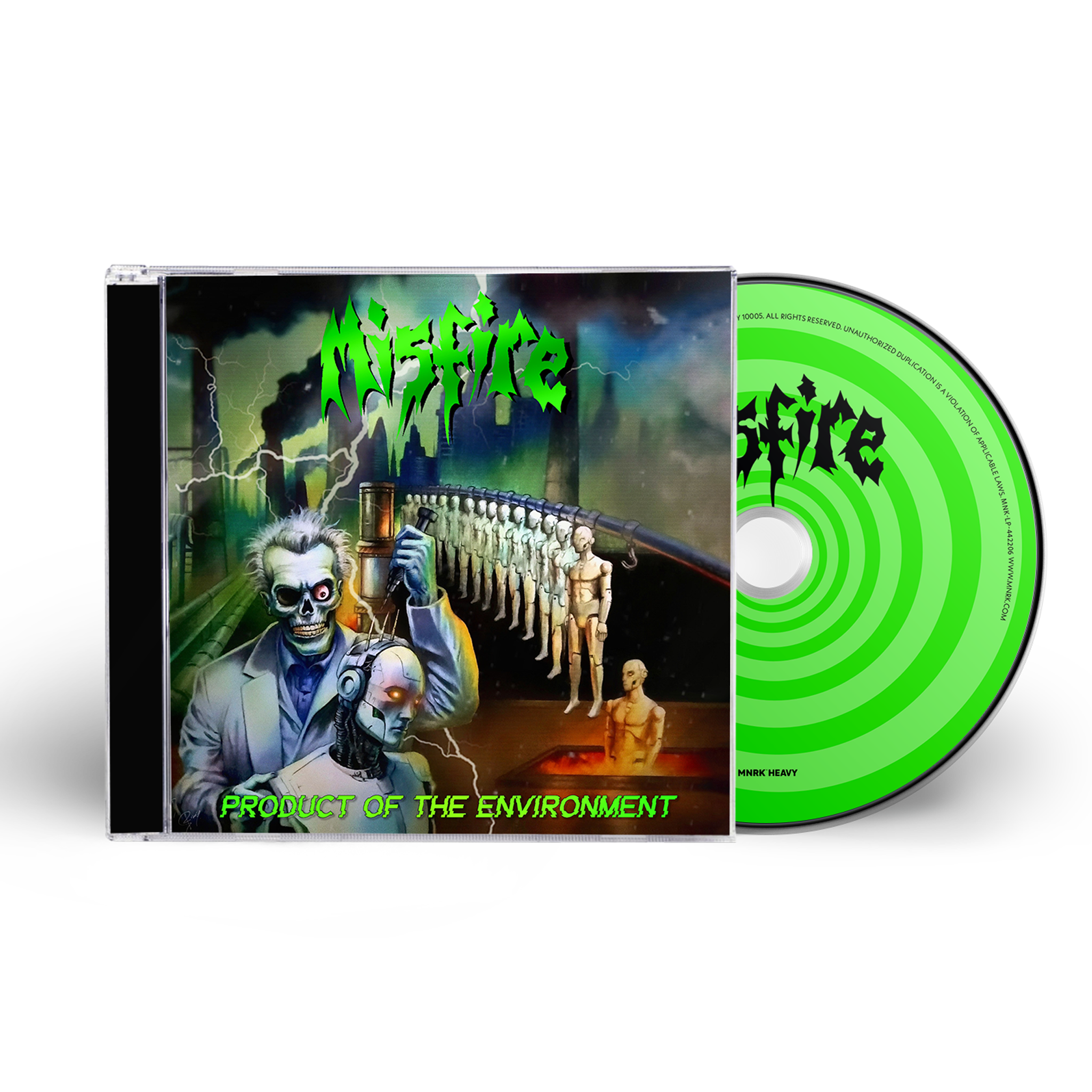 Misfire - Product Of The Environment CD