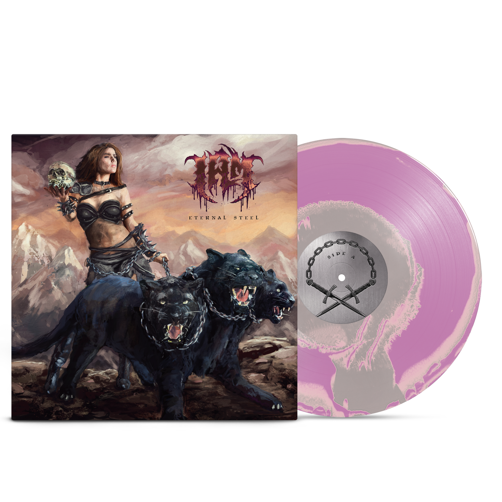 I AM - Eternal Steel Marble Opaque Vinyl