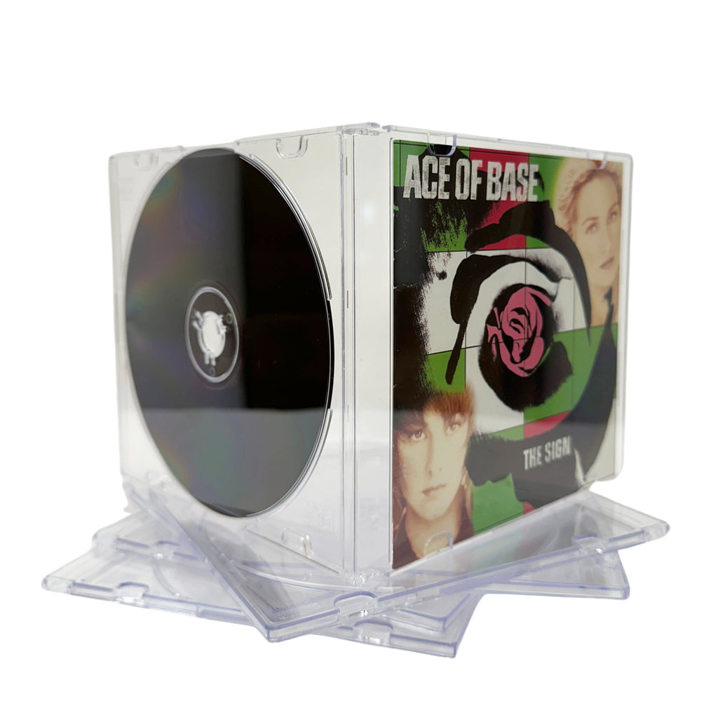 SLIM Slimline CD Jewel Cases 5.2mm