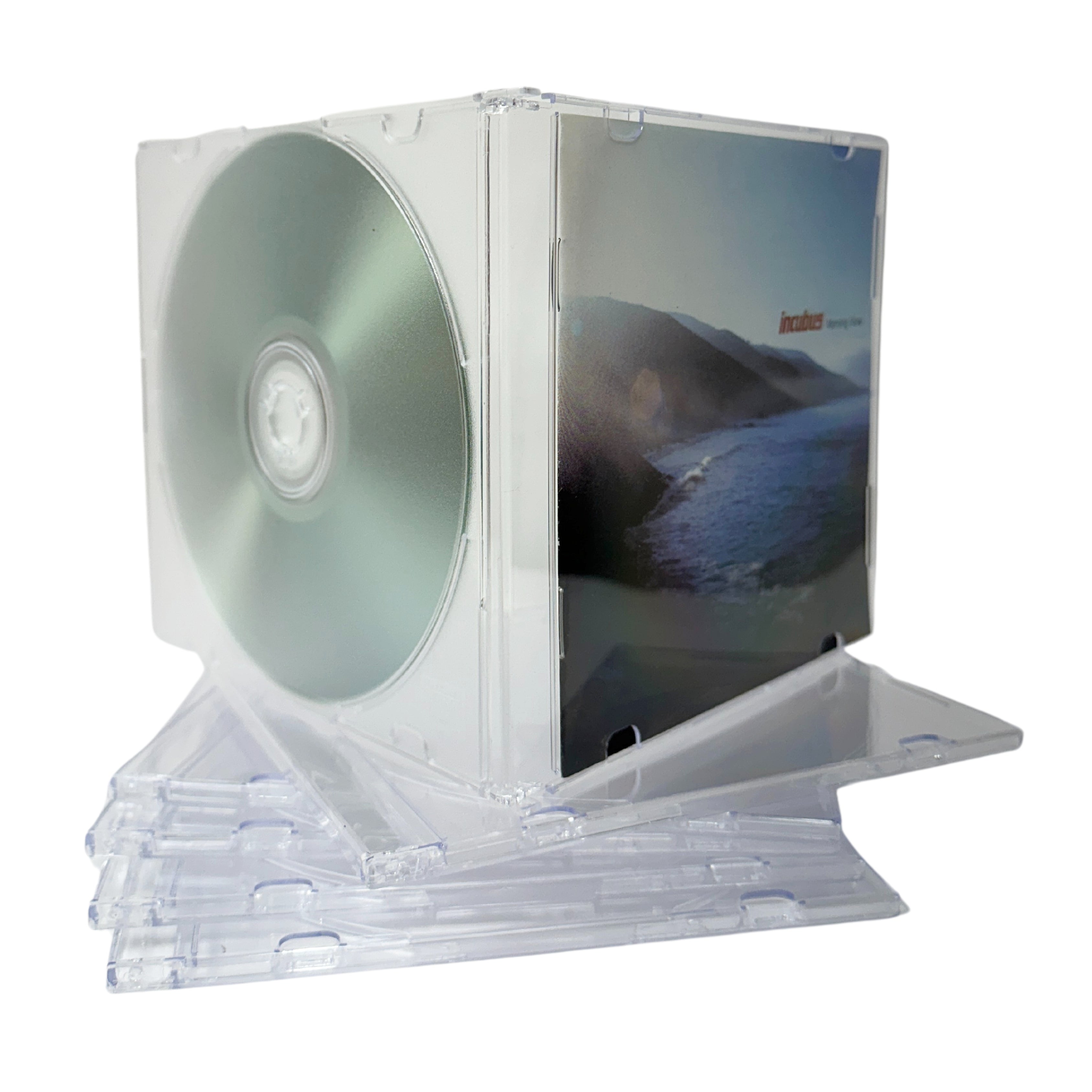 SLIM Slimline CD Jewel Cases 5.2mm