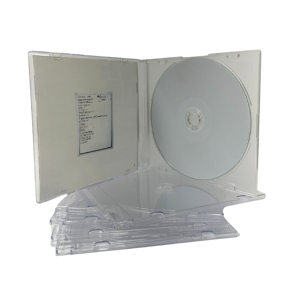 SLIM Slimline CD Jewel Cases 5.2mm