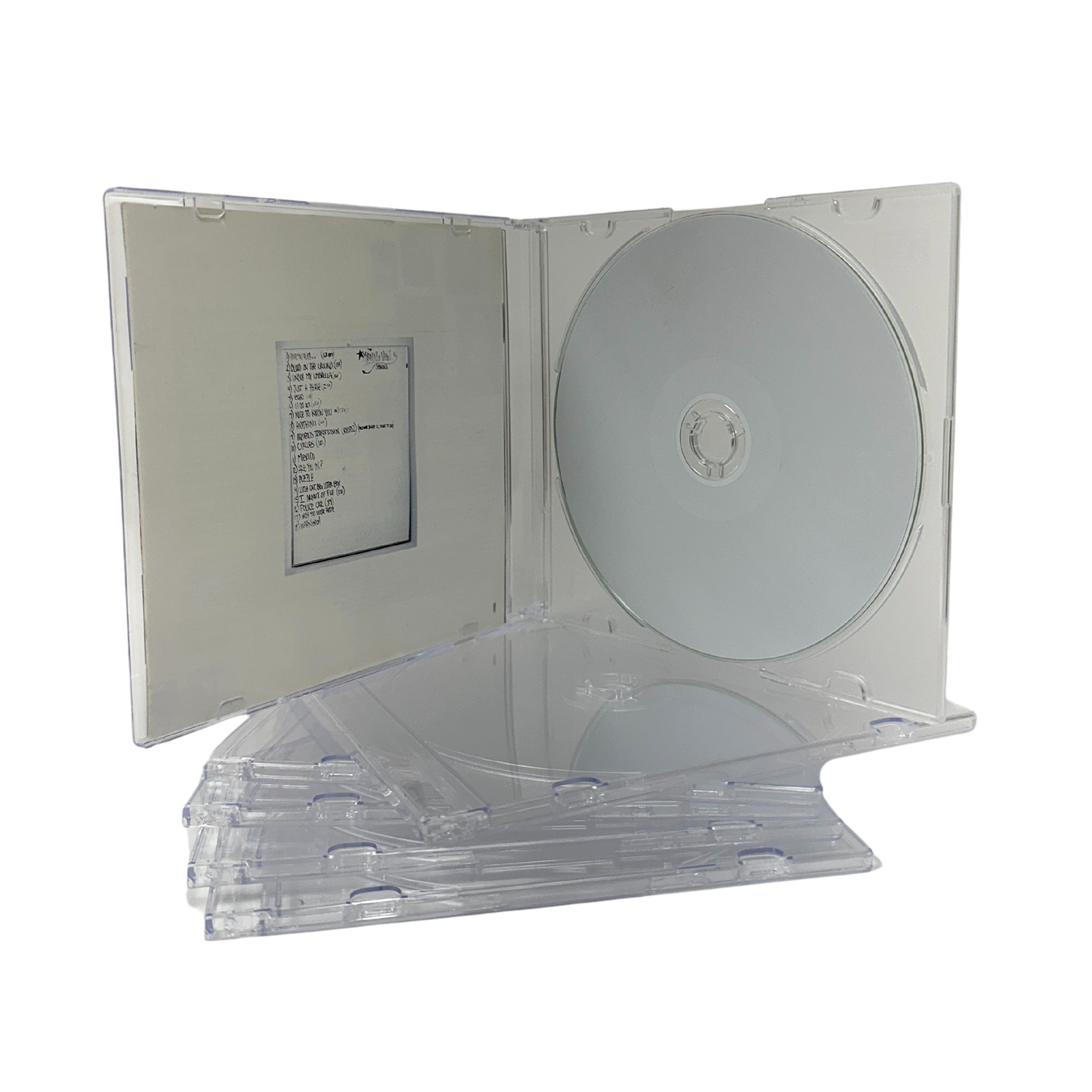 SLIM Slimline CD Jewel Cases 5.2mm