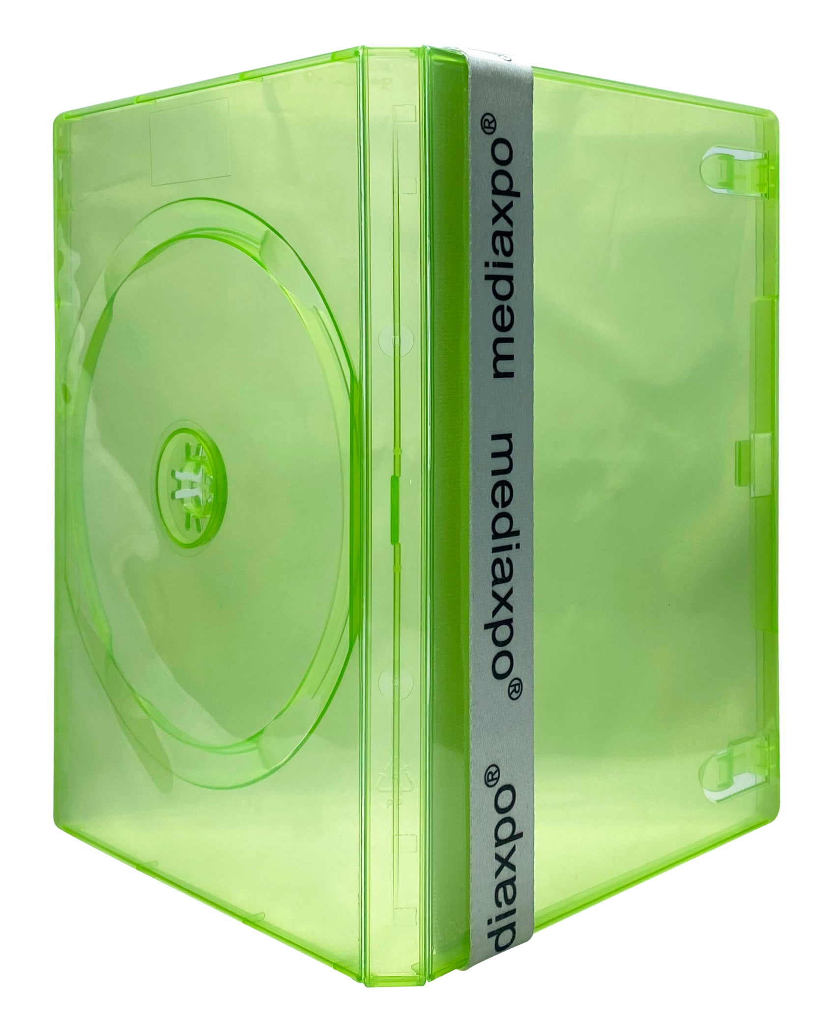 Replacement Game Cases compatible with Clear Neon Green Xbox 360 14mm