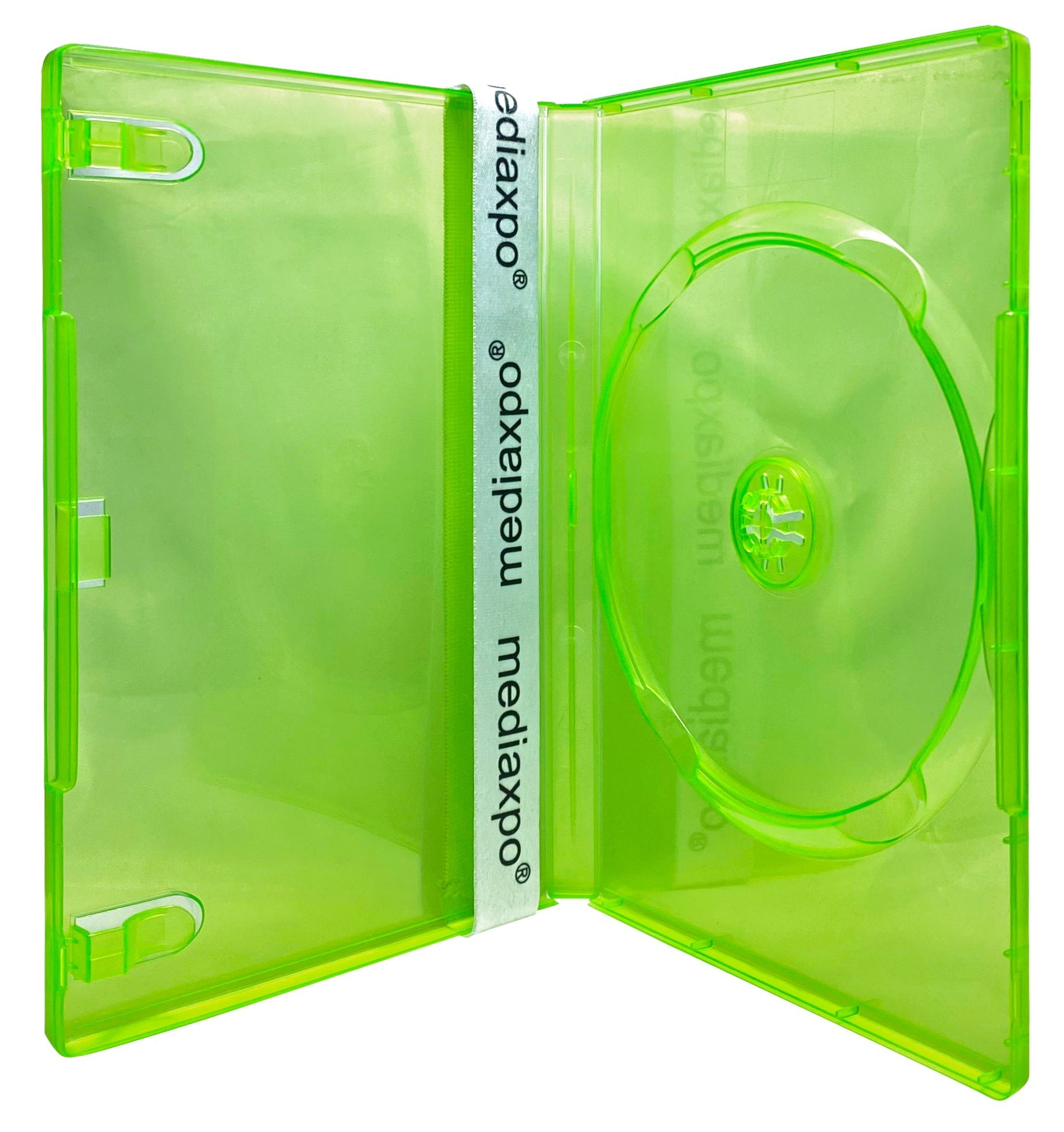 Replacement Game Cases compatible with Clear Neon Green Xbox 360 14mm